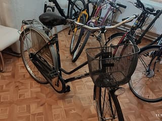 Прогулочные  велосипеды в ПМР и Молдове. Продам немецкий велосипед планетарные переключения встроенный замок корзина фара