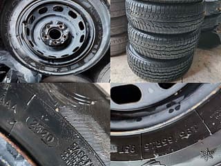 Wheels and tires in Moldova and Pridnestrovie. Продам железные диски R15 с зимней резиной 195/65 разболтовка 5/114,3