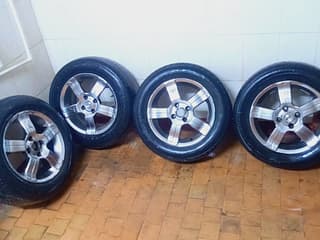 Selling wheels with tires  R15" 4x100 , 4 pcs. Wheels with tires in PMR, Tiraspol. AutoMotoPMR - PMR Car Market.