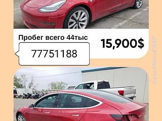 Vând Tesla Model 3, 2020 a.f., electro, mașinărie. Piata auto Pridnestrovie, Tiraspol. AutoMotoPMR.