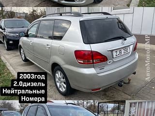 Vând Toyota Avensis Verso, 2003 a.f., diesel, mecanica. Piata auto Pridnestrovie, Tiraspol. AutoMotoPMR.