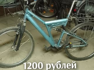 Горные  велосипеды в Молдове и ПМР. Велосипед б/у в хорошем состоянии, торг. Тирасполь