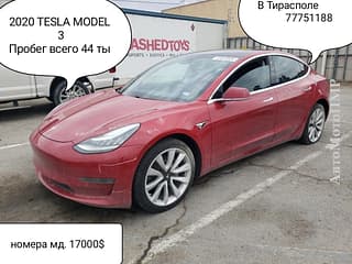 Продам Tesla Model 3, 2020 г.в., электро, автомат. Авторынок ПМР, Тирасполь. АвтоМотоПМР.