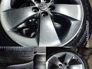 Wheels and tires in Moldova and Pridnestrovie. Продам диски 5/100/17 с резиной 215/45/17 в хорошем состоянии стояли на приусе
