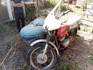 Мотоцикл с коляской в разделе мотоциклы в ПМР и Молдове. Продам на запчасти