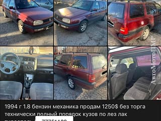 Selling Volkswagen Golf, 1994 made in, petrol, mechanics. PMR car market, Tiraspol. 