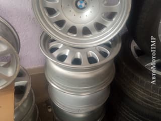 Wheels and tires in Moldova and Pridnestrovie. Продам одним комплектом пять дисков от BMW е39, R15 5x120, в отличном состоянии