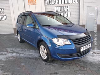 Vând Volkswagen Touran, 2008, benzină-gaz (metan), manuala. Piata auto Pridnestrovie, Tiraspol. AutoMotoPMR.