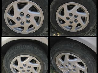 Шины 195/65/R15 в ПМР и Молдове. Продам комплект колес 4+1(запаска)  5х114,3 R15.  Резина 195-65 хорошее лето