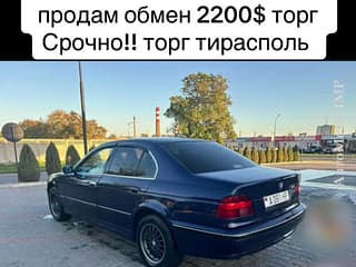 Selling BMW 5 Series, 1999 made in, petrol, mechanics. PMR car market, Tiraspol. 