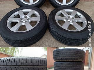 Wheels and tires in Moldova and Pridnestrovie. Продам комплект резины на легкосплавных дисках в отличном состоянии. R18 5/114.3 ЕТ41 7jx1