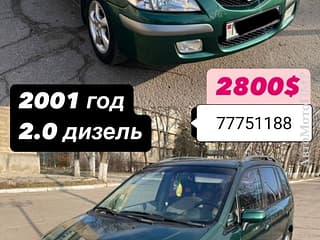 Vând Mazda Premacy, 2001 a.f., diesel, manuala. Piata auto Pridnestrovie, Tiraspol. AutoMotoPMR.