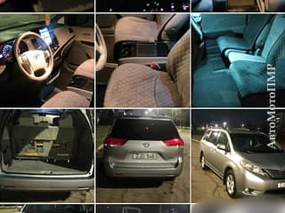 Toyota Sienna, 2013, бензин-газ (пропан), автомат. Тирасполь