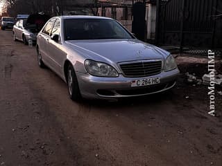 Selling Mercedes S Class, 2001, gasoline-gas (propane), аutomatic. PMR car market, Dubossary.